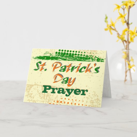 St. Patrick's gebed, Christus in me Kaart (Gele Bloem)