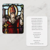 St. Patricks Gebed Voor De Gelovigen Gebedenkaart Visitekaartje (Voorkant / Achterkant)