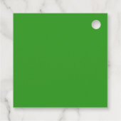 St. Patrick's Gelukkig Verliefd Bruidsfeest Bedank Bedankjes Labels (Achterkant)