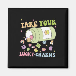 St. Patricks Geluksverpleegster Neem Je Lucky Char Magneet