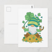 St. Patrick's Gnome Briefkaart (Voorkant / Achterkant)