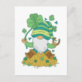 St. Patrick's Gnome Briefkaart (Voorkant)
