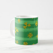 st patricks golden shamrocks koffiemok (Voorkant links)