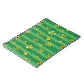 st patricks golden shamrocks notitieboek (Linkerzijde)