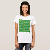 st patricks golden shamrocks t-shirt (Voorkant volledig)
