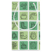 St. Patrick's Hand Drawn Icons ID635 Klein Cadeauzakje (Achterkant)