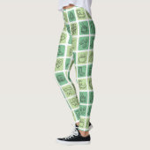 St. Patrick's Hand Drawn Icons ID635 Leggings (Links)