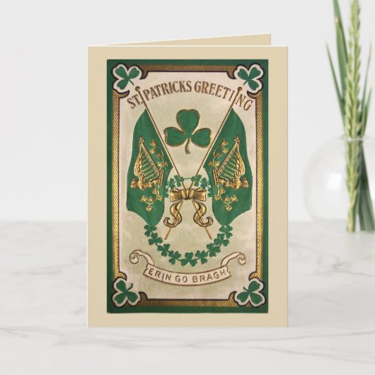 St. Patricks het Wenskaart van de Dag Kaart (Voorkant)