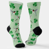 St. Patrick's Hummingbird Crew Socks Sokken (Gebogen)
