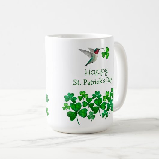 St. Patrick's Hummingbird Koffiemok (Voorkant rechts)
