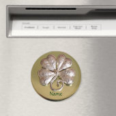 St. Patricks Ierse achternaam magneet! Goud Magneet (Insitu (Vaatwasser))