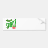 St Patrick's Irish Canadian Bumpersticker (Voorkant)