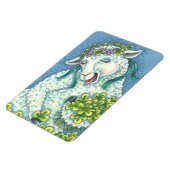 ST. PATRICK'S IRISH EWE & SHAMROCKS MAGNET MAGNEET (Linkerzijde)