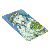 ST. PATRICK'S IRISH EWE & SHAMROCKS MAGNET MAGNEET (Rechterzijde)