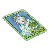 ST. PATRICK'S IRISH EWE & SHAMROCKS MAGNET MAGNEET (Rechterzijde)