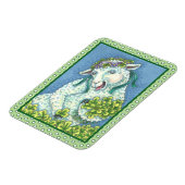 ST. PATRICK'S IRISH EWE & SHAMROCKS MAGNET MAGNEET (Linkerzijde)