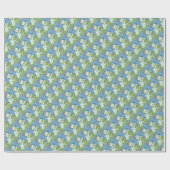 ST. PATRICK'S IRISH EWE & SHAMROCKS WRAPPING PAPER CADEAUPAPIER (Vlak)