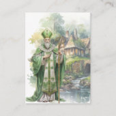 St. Patrick's Irish Ireland Holy Prayer Kaart Visitekaartje (Voorkant)