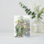 St. Patrick's Irish Ireland Holy Prayer Kaart Visitekaartje (Staand voorkant)