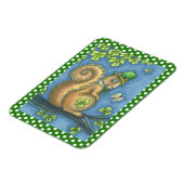 ST. PATRICK'S IRISH LEPRECHAUN SQUIRREL MAGNET MAGNEET (Linkerzijde)