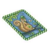 ST. PATRICK'S IRISH LEPRECHAUN SQUIRREL MAGNET MAGNEET (Rechterzijde)