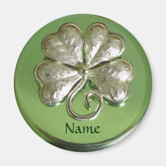 St. Patricks Irish Name Magnet Gift! (Voorkant)