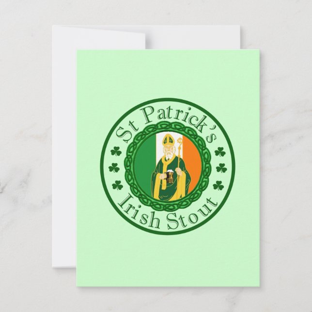 St. Patrick's Irish Stout (Voorkant)