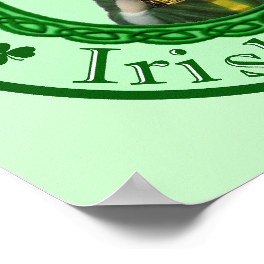 St. Patrick's Irish Stout Poster (Hoek)