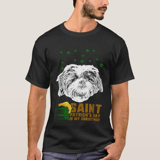 St. Patricks is m'n trottoir. T-shirt (Voorkant)
