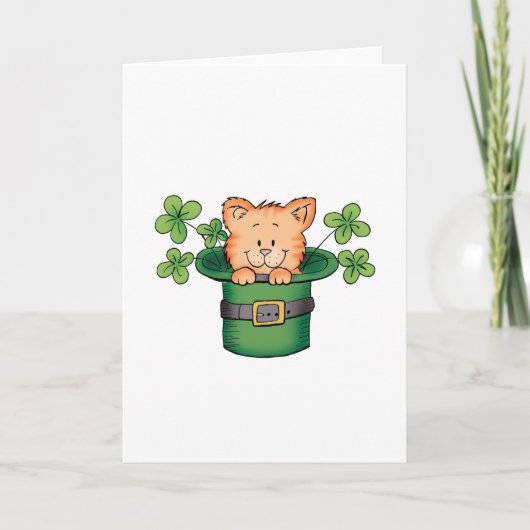 St. Patricks Kat Kaart (Voorkant)