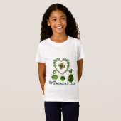 ST PATRICK'S KELTISCH HART T-SHIRT (Voorkant volledig)