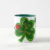 St. Patrick's Kiss Me Ik ben Iers Mok (Midden)
