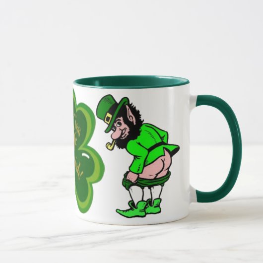 St. Patrick's Kiss Me Ik ben Iers Mok (Rechts)