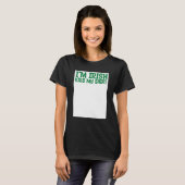 St Patricks Kiss Me I'm Irish Kiss Me Anyway Kisse T-shirt (Voorkant volledig)