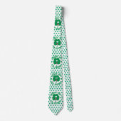 St. Patrick's Kiss Me I'm Irish Polka Dot Necktie Stropdas (Voorkant)