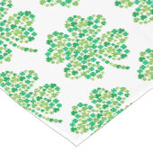 St. Patrick's klaverprint Korte Tafelloper (Hoek)
