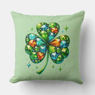 St. Patrick's Kloverkussen Kussen