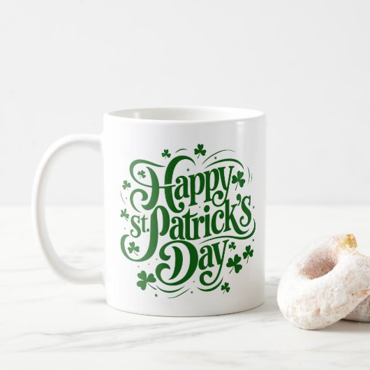 St. Patrick's Koffiemok (Met donut)