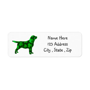 St.Patrick's Labrador - Black Lab Etiket