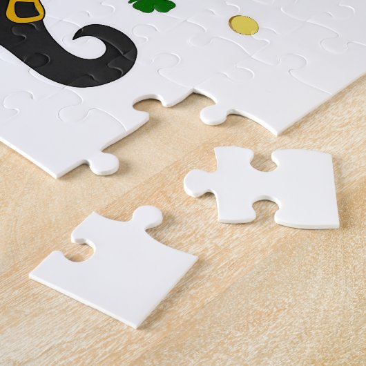 St Patricks Leprechaun Legpuzzel (Zijkant)