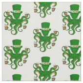 st patricks leprechaun octopus stof (Swatch)