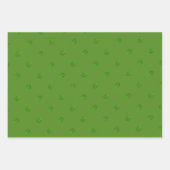 St. Patrick's Leprechaun Shamrocks inpakpapier (Voorkant 3)