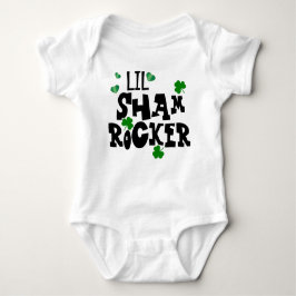 St Patrick's Lil Sham-rocker Baby Body Suit Romper