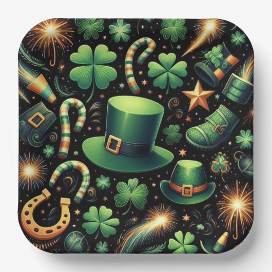 St. Patrick's Luck Papieren Bordje (Voorkant)