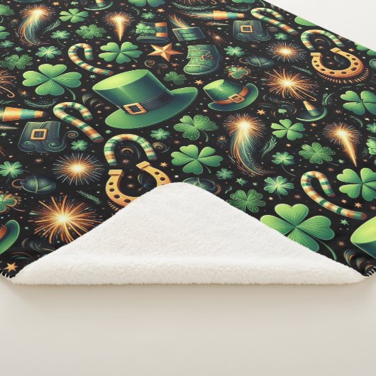 St. Patrick's Luck Sherpa Deken (3/4)