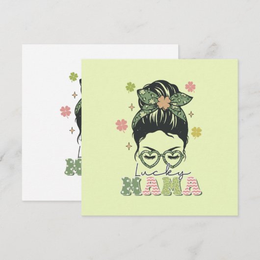 St. Patrick's Lucky Mama (Voorkant / Achterkant)