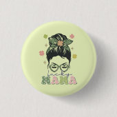 St. Patrick's Lucky Mama Ronde Button 3,2 Cm (Voorkant)