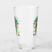 St. Patrick's Lucky Mama Skeleton Glas (Links)