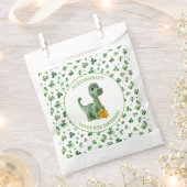 St Patricks Lucky One Dinosaur Favor Bag Bedankzakje (Geknipt)