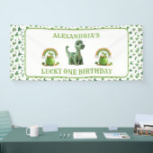 St Patricks Lucky One Dinosaurus Banner (Beurs)